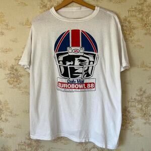 1988 DailyMail Eurobowl 88 EFL European Football League T-Shirt Size 2XL